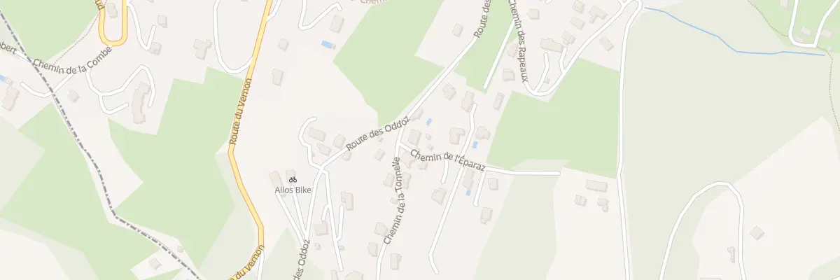 Plan du 215 Rte des Oddoz à Saint-Martin-d’Uriage