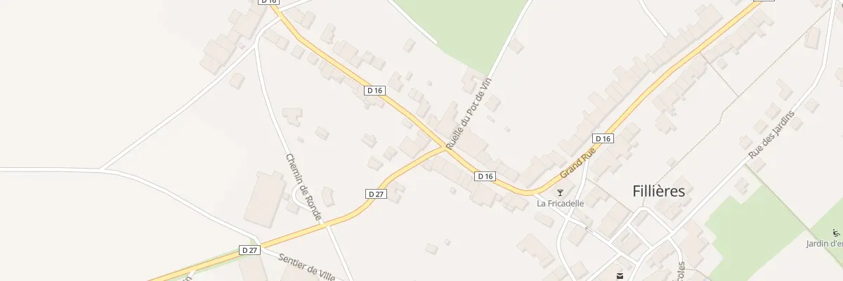 Plan du 13 Rue du 15-4 à Fillières