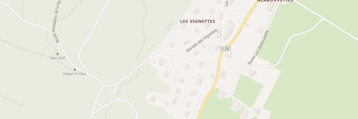 Plan du 18B Les Vignettes à Nanchez