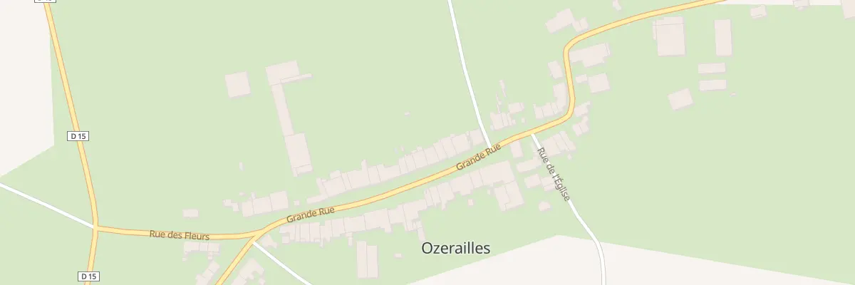 Plan du 27 Gr Grand Rue à Ozerailles