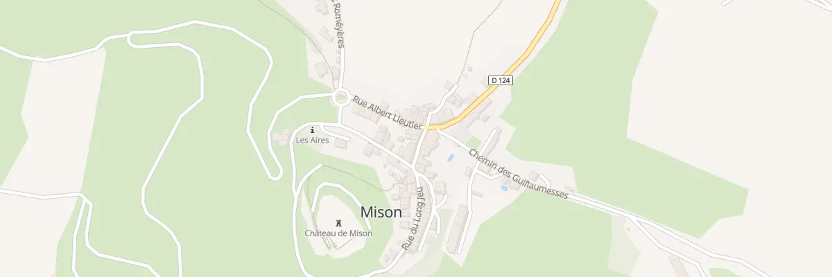 Plan du 5212 Le Village à Mison