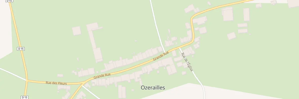 Plan du 23 Gr Grand Rue à Ozerailles