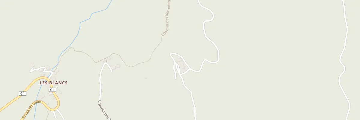 Plan du 493 Che des Barmettes à Séchilienne