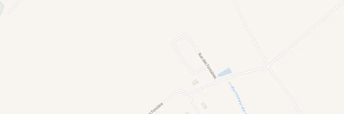 Plan du 46 Rue des Fontaines à Vantoux-et-Longevelle