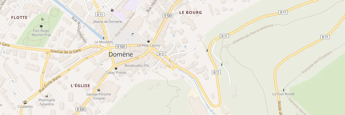 Plan du 13 Pl Matussiere à Domène