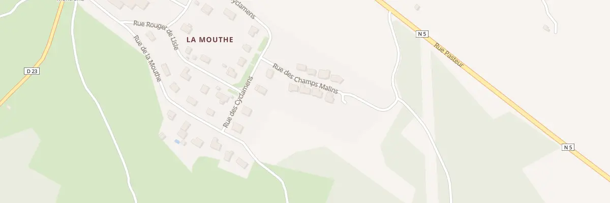 Plan du 4 Champs Malin à Montrond