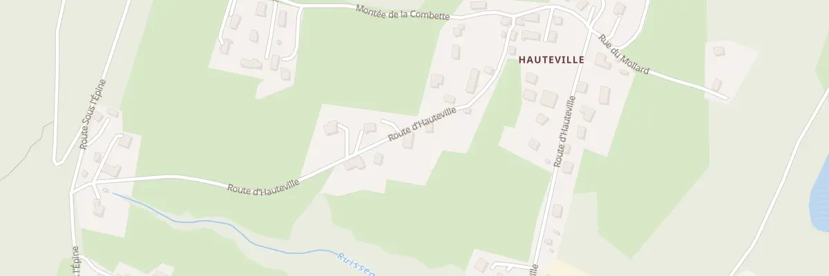Plan du 1769 Rte d’Hauteville à Saint-Thibaud-de-Couz