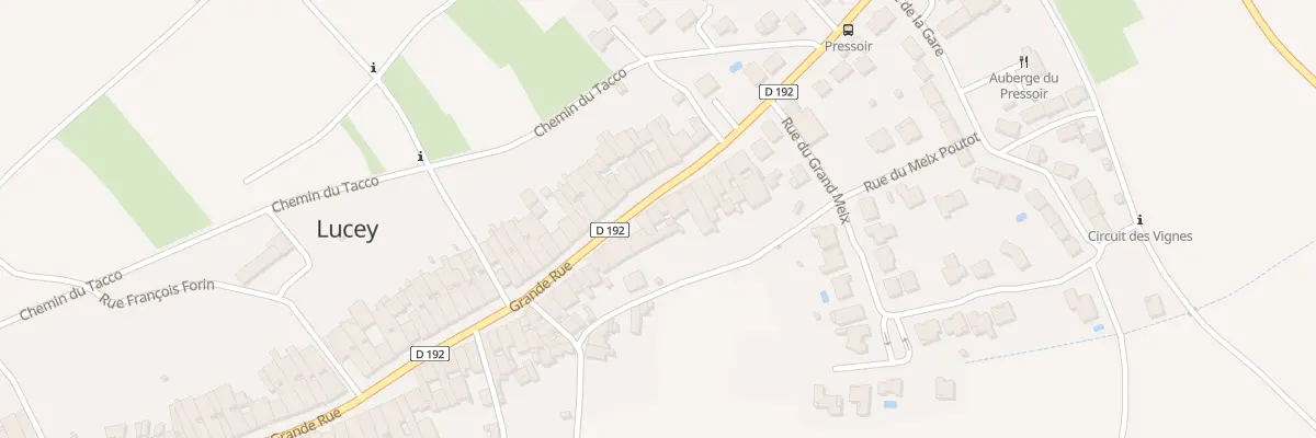 Plan du 17 Gr Grande Rue à Lucey