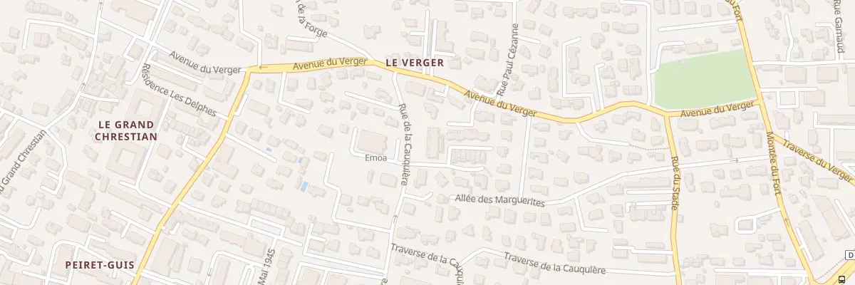 Plan du 316 Rue de la Cauquière à Six-Fours-les-Plages