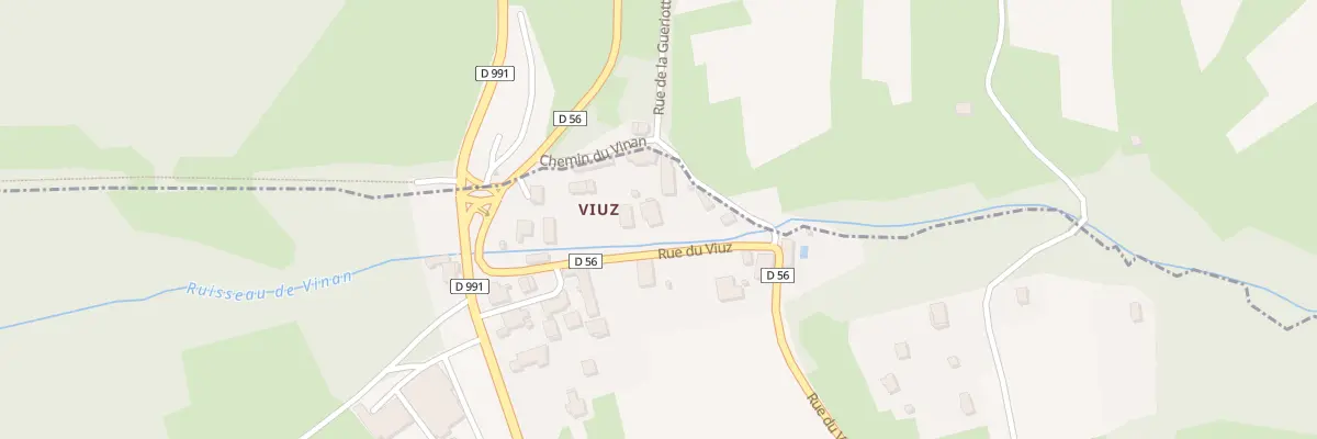 Plan du 131 Rue de Viuz à Chindrieux