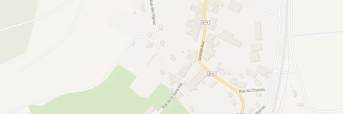 Plan du 2 Rue des Vignes à Barisey-la-Côte