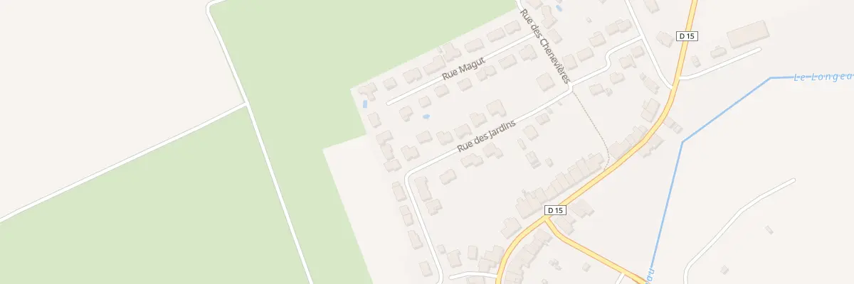 Plan du 20 Rue des Jardins à Friauville
