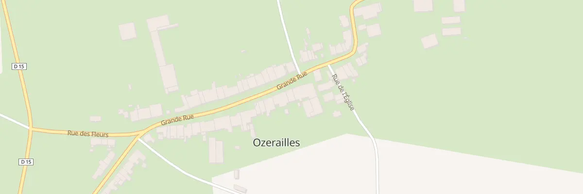 Plan du 10 Gr Grand Rue à Ozerailles