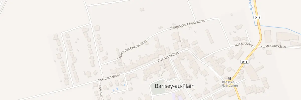 Plan du 32 Rue des Reîtres à Barisey-au-Plain