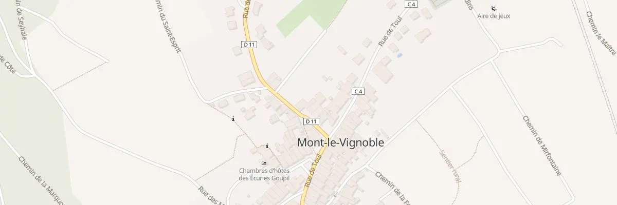 Plan du 50 Rue Léopold Cabret à Mont-le-Vignoble
