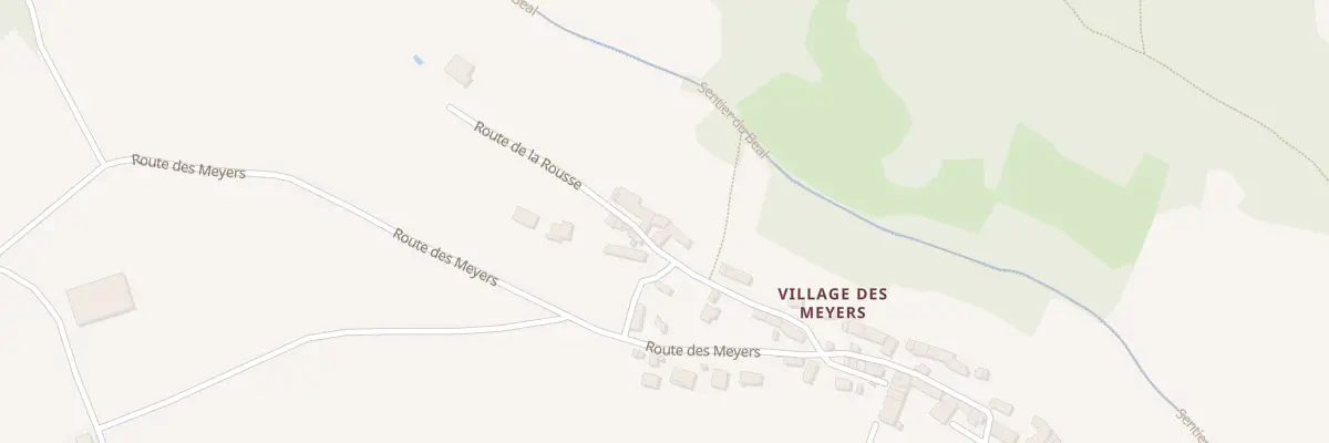 Plan du 166 Rte de la Rousse à Saint-Laurent-en-Beaumont