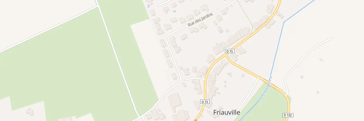 Plan du 1 Rue des Jardins à Friauville