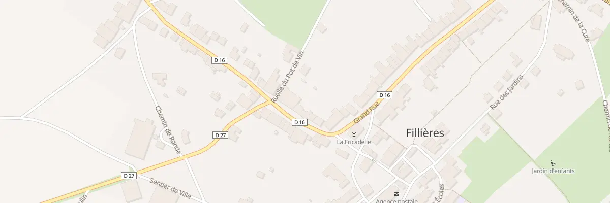 Plan du 9 Rue du 15-4 à Fillières