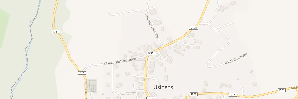 Plan du 227 Rte de Chêne-En-Semine à Usinens