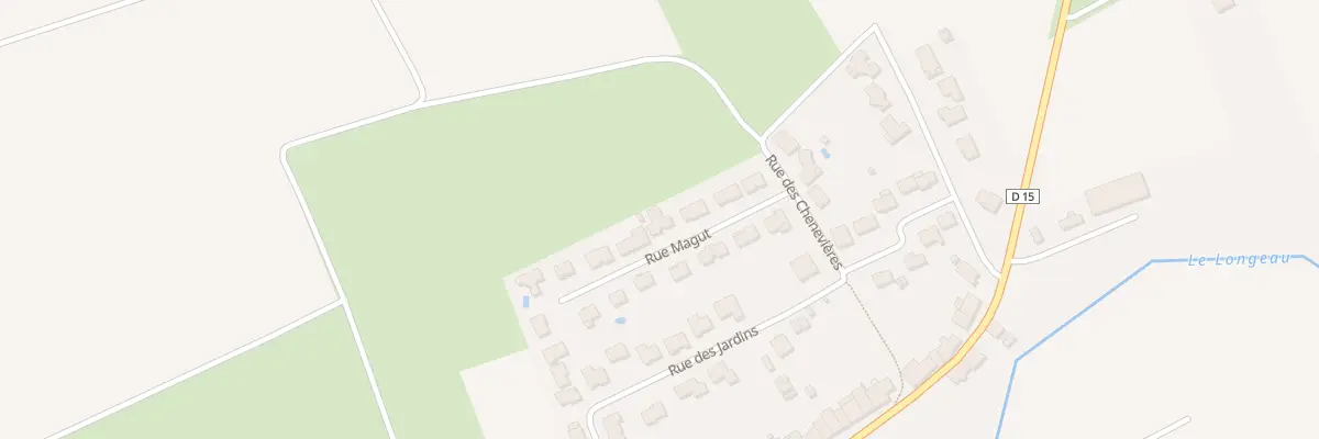 Plan du 8 Rue Magut à Friauville