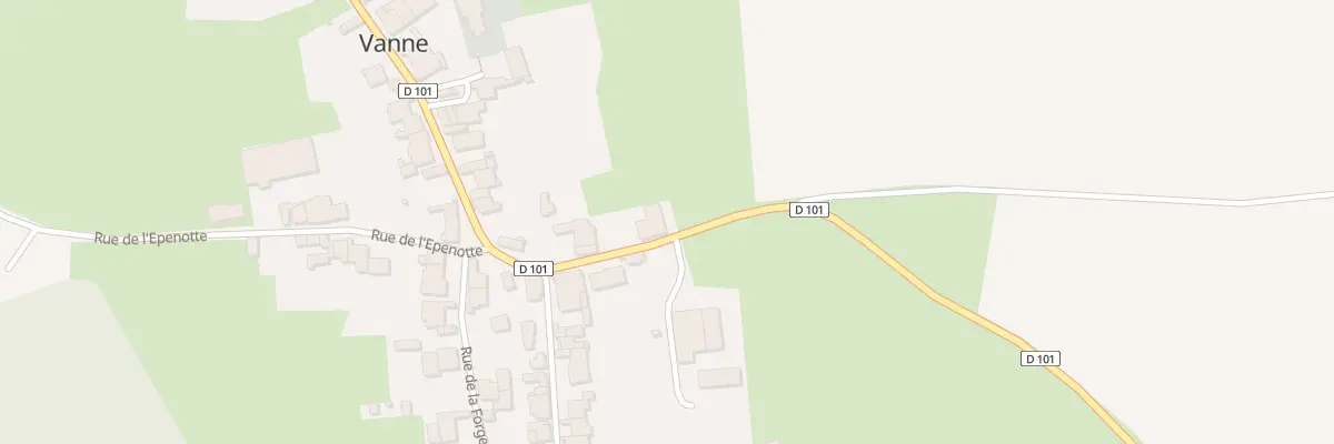 Plan du 5 Rue de la Resistance à Vanne