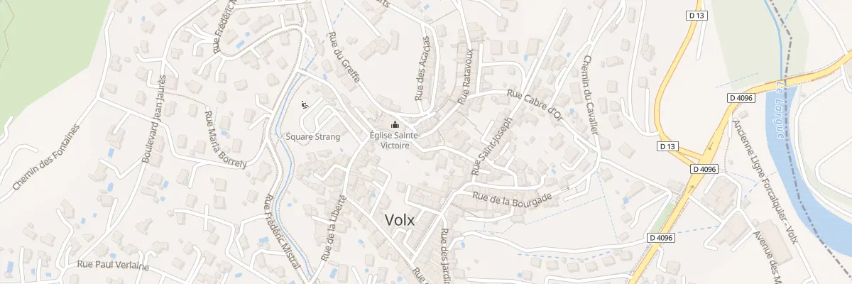 Plan du 4 Rue Ratavoux à Volx