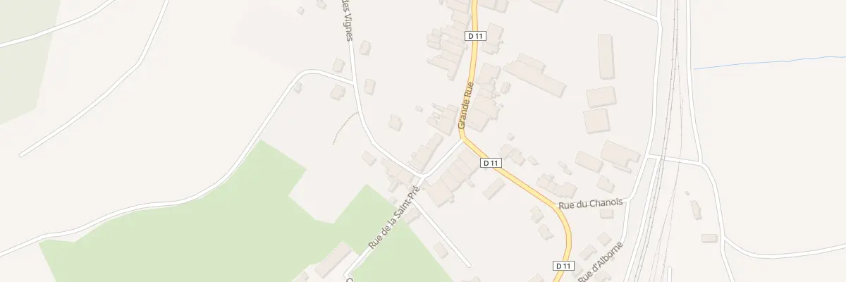 Plan du 2B Rue de la Saint- Pré à Barisey-la-Côte