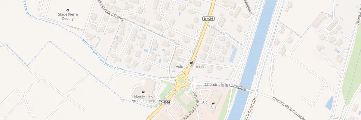Plan du 7462 Rue Pierre Mendès France à Volx