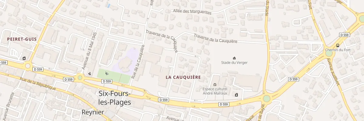 Plan du 152 Vc Boucle du Stade à Six-Fours-les-Plages