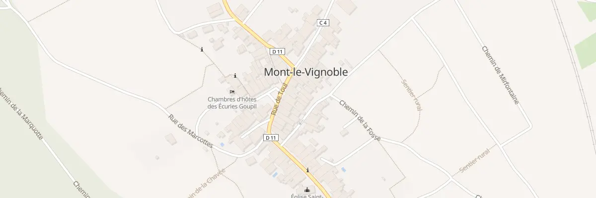 Plan du 70 Rue de Toul à Mont-le-Vignoble