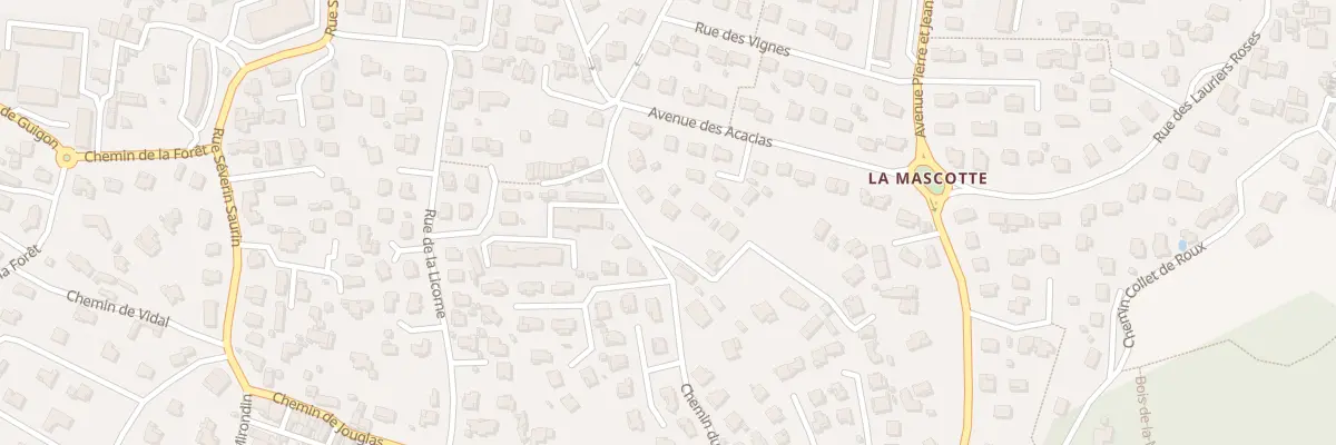 Plan du 57 Che du Vallon à Six-Fours-les-Plages