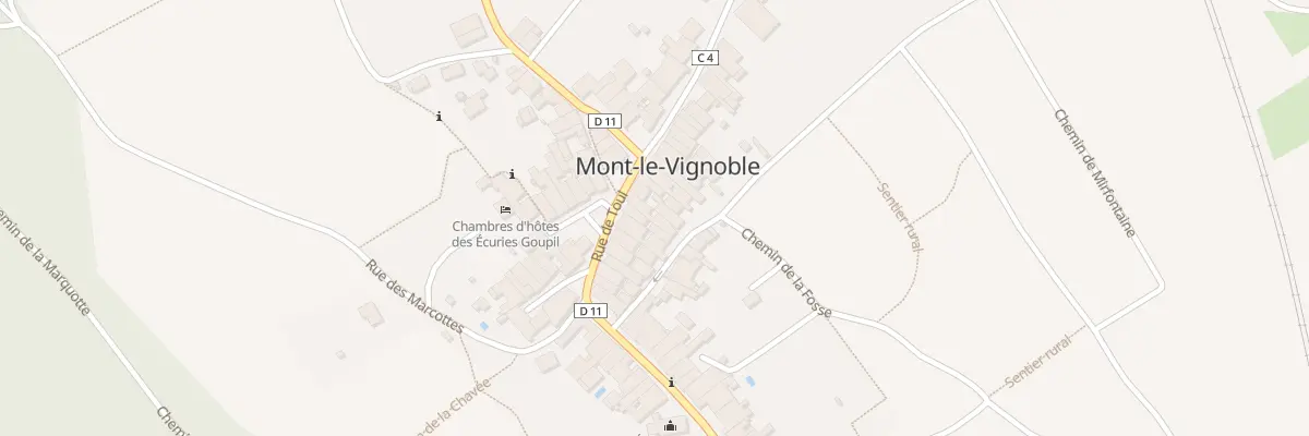Plan du 76 Rue de Toul à Mont-le-Vignoble