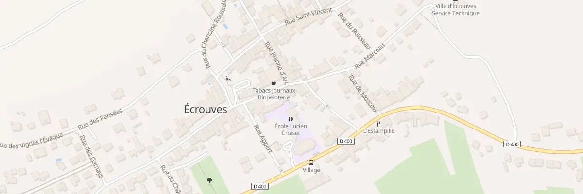 Plan du 145 Rue de l’Hôtel de Ville à Écrouves