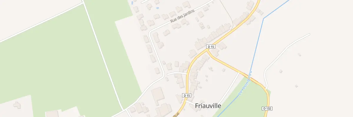 Plan du 2 Rue de Gournay à Friauville