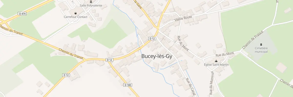 Plan du 22 Rue de l’Europe à Bucey-lès-Gy