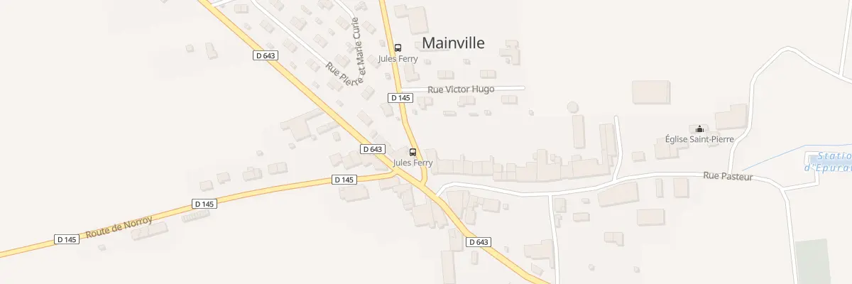 Plan du 1 Rue Pasteur à Mairy-Mainville