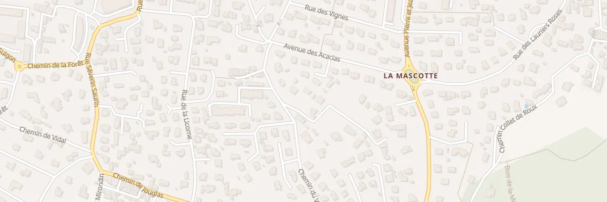 Plan du 81 Che du Vallon à Six-Fours-les-Plages