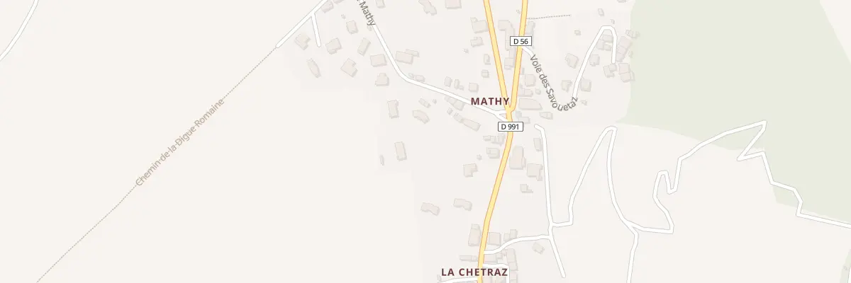 Plan du 107 Rte de Mathy à Serrières-en-Chautagne