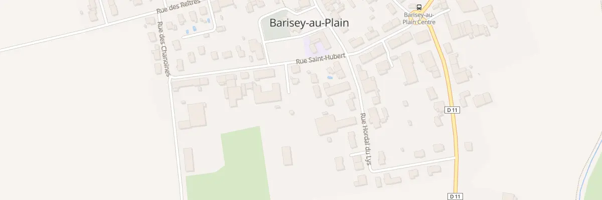 Plan du 15 Rue St Hubert à Barisey-au-Plain