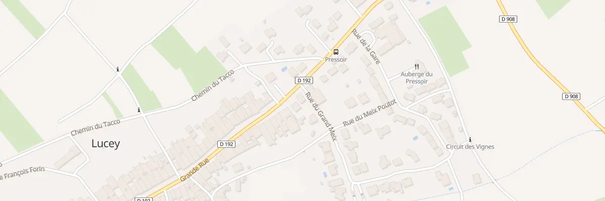 Plan du 23 All des Tilleuls à Lucey