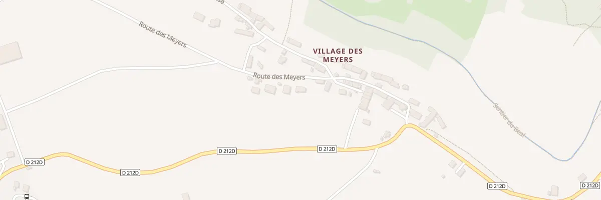 Plan du 215 Rte des Meyers à Saint-Laurent-en-Beaumont