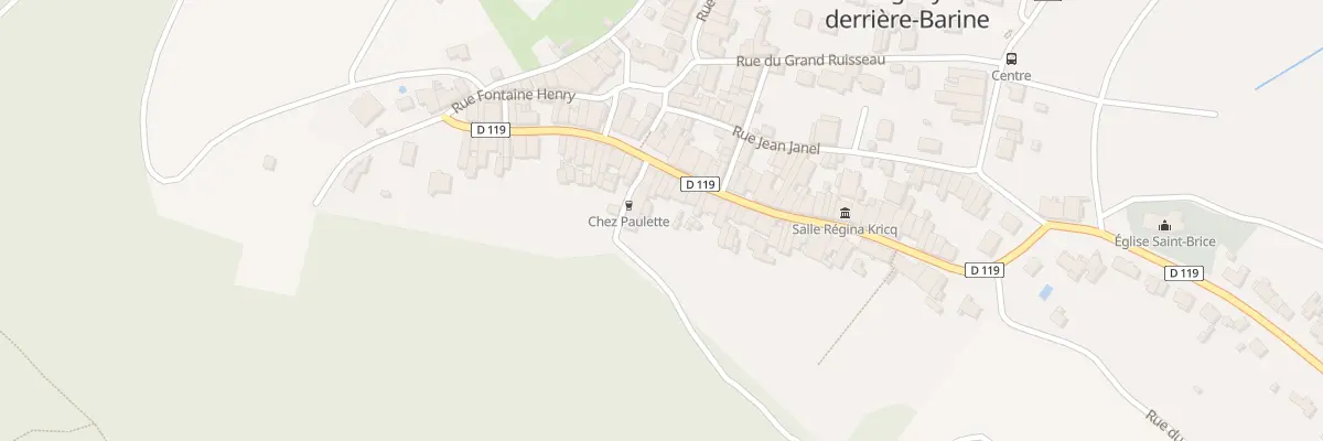 Plan du 325 Rue Régina Kricq à Pagney-derrière-Barine