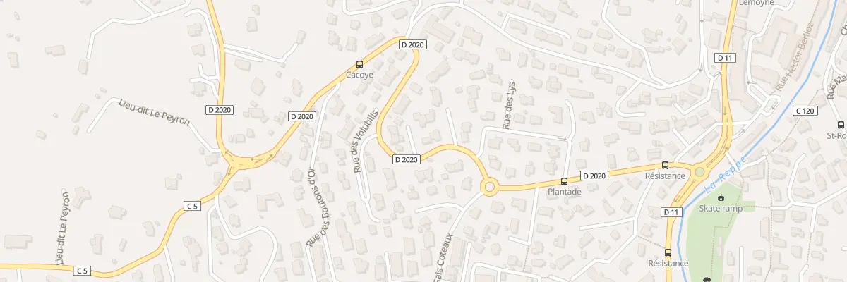 Plan du 358 Rue René Cassin à Ollioules