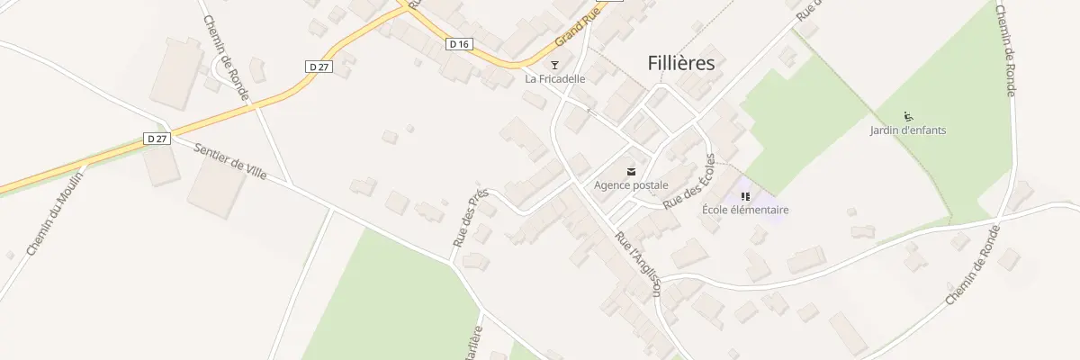 Plan du 4 Rue des Prés à Fillières