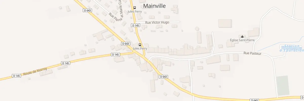 Plan du 2 Rue Pasteur à Mairy-Mainville