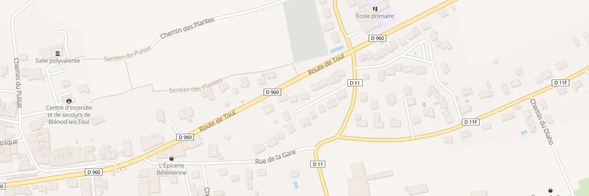 Plan du 6 Clos des Mirabelliers à Blénod-lès-Toul