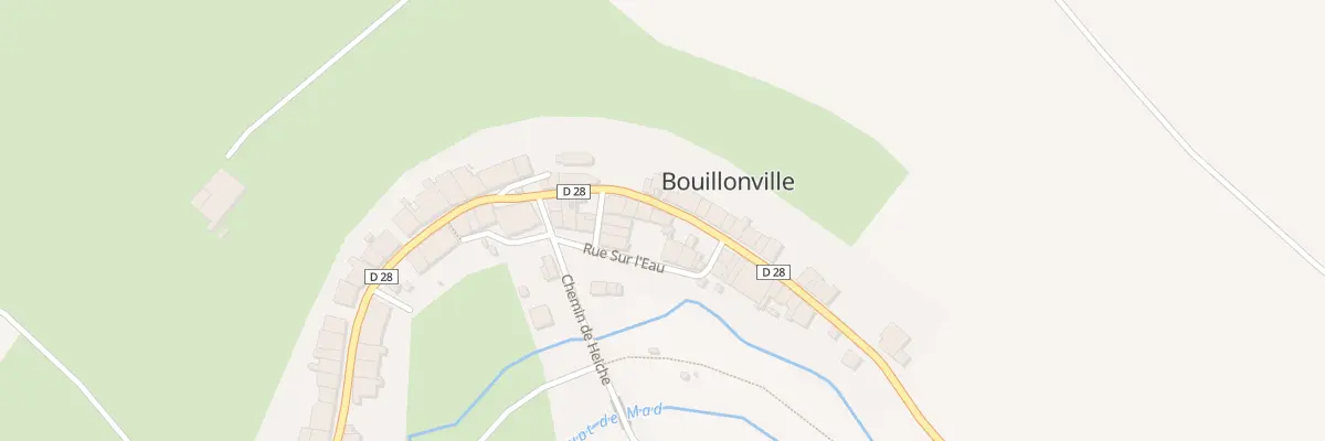 Plan du 24 Rue Principale à Bouillonville