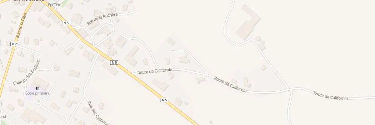 Plan du 7 Rte de Californie à Montrond