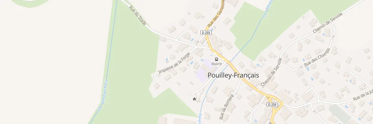Plan du 5 Imp de la Forge à Pouilley-Français