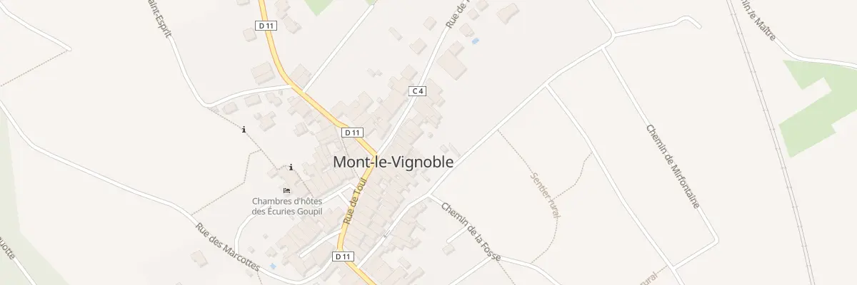 Plan du 164 Rue de Toul à Mont-le-Vignoble